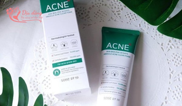 Some By Mi 30 Days Miracle Acne Clear Foam-dieu-tri-mun-an