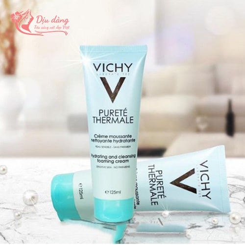 vichy-dong-sua-rua-mat-khong-bot
