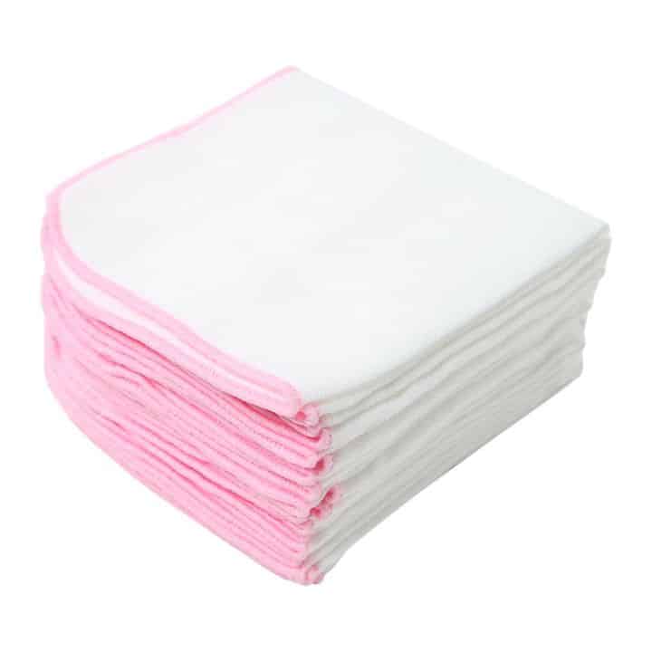 Set 10 Khăn sữa xô 5 lớp cho bé ( 25*25cm )